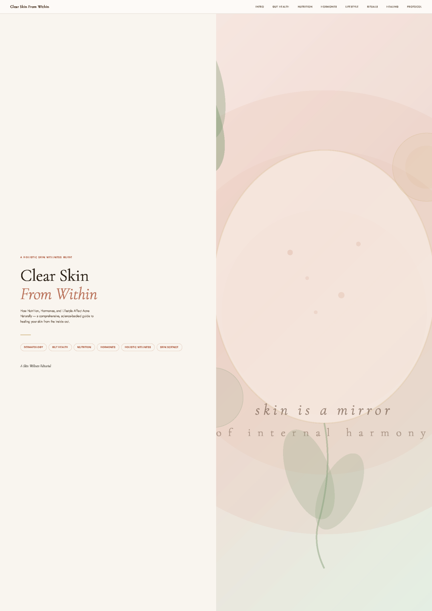 Clear Skin From Within — The Root - Cause Guide to Radiant Skin - The Shelf