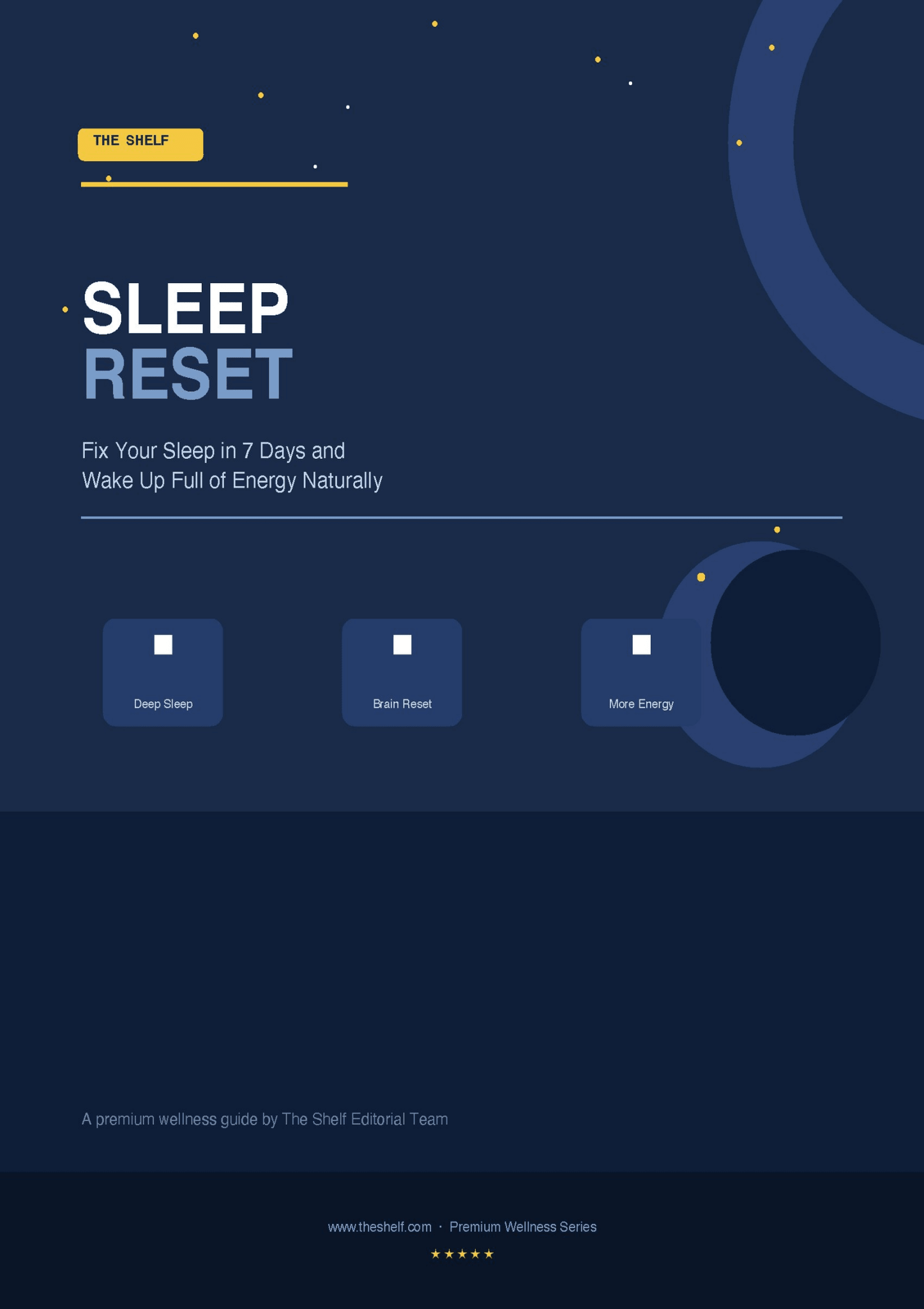 Sleep Rest - Fix Your Sleep in 7 Days and Wake Up Full of Energy Naturally - The Shelf